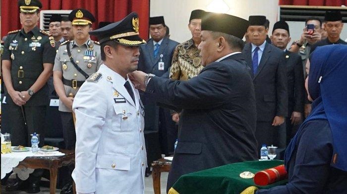 Lantik Risnandar Mahiwa Sebagai Pj Wako Pekanbaru, Ini Lima Pesan Pj Gubri 
